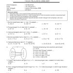 Soal Pas Matematika Kelas 8 Semester 2 Dalchaebi