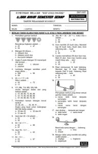 11 Soal Uas Matematika Kelas 5 Semester 2 Dan Kunci Jawaban Math