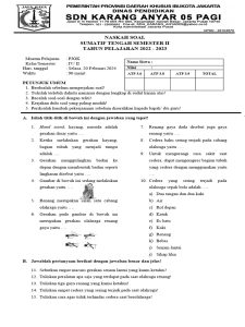 5 Fakta Mengejutkan Soal PJOK Kelas 4 Semester 2 PDF yang Wajib Tahu 2026