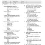Soal Akidah Akhlak Kelas 5 Semester 2 PDF