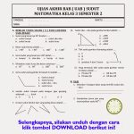 Akhirnya Ada Kumpulan Soal Kelas 3 SD Semester 2 KTSP 2026 Lengkap