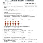 Akhirnya Hadir 7 Bank soal uts kelas 2 sd semester 2 pdf Siap Latihan 2026
