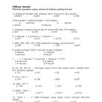 Contoh Soal Matematika SD Kelas 3 Semester 1 PDF