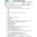 Soal Ujian BMR Kelas 6 Semester 2 PDF