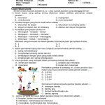 Soal PJOK Kelas 3 SD Semester 1 PDF