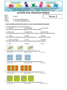 Kunci Skor Tinggi lewat contoh soal penilaian harian kelas 2 sd semester 1 versi 2026 Kunci Skor Tinggi lewat contoh soal penilaian harian kelas 2 sd semester 1 versi 2026