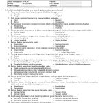 Pelajaran PJOK Kelas 6 Semester 2 PDF