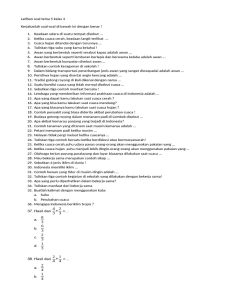 Latihan Soal Tema 5 Kelas 3 SD PDF