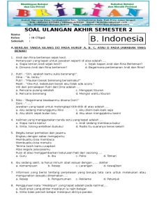 Ternyata Ini Kumpulan Soal Kelas 3 SD Semester 2 dan Kunci Jawaban 2026 Ternyata Ini Kumpulan Soal Kelas 3 SD Semester 2 dan Kunci Jawaban 2026