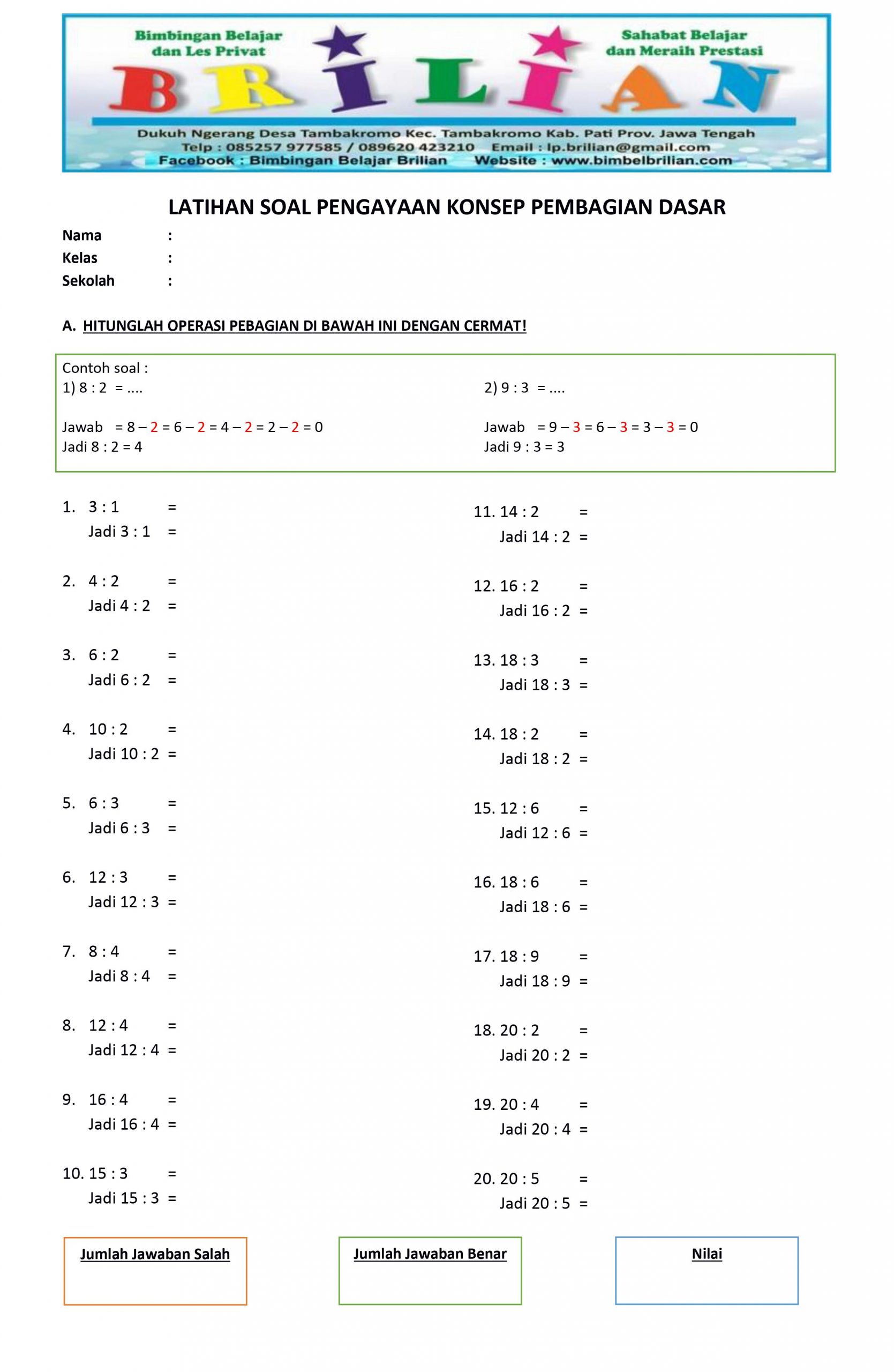 Soal Pembagian Kelas 2 Sd Tema 2 Dalchaebi Soal Pembagian Kelas 2 Sd Tema 2 Dalchaebi
