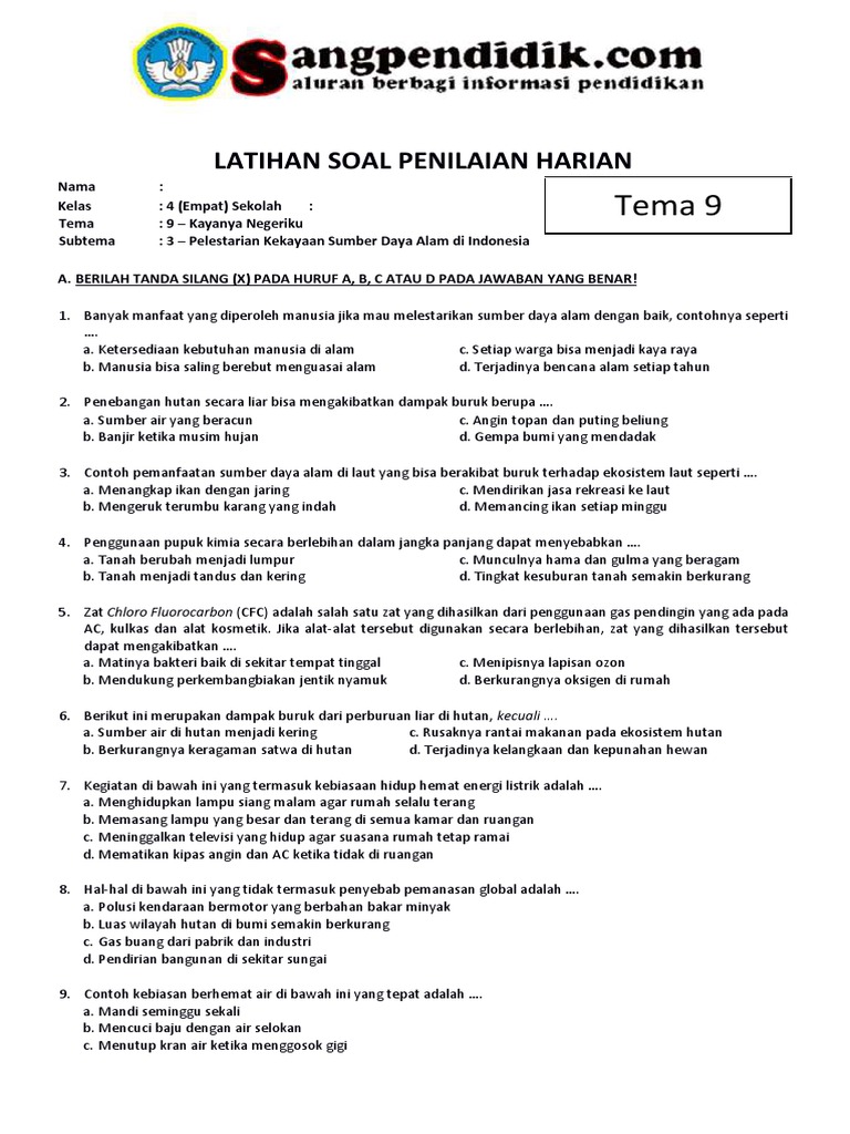 Kunci Sukses Lulus Ujian Soal Tematik Kelas 4 Tema 9 Subtema 3 Rumah Juara Terbaru Kunci Sukses Lulus Ujian Soal Tematik Kelas 4 Tema 9 Subtema 3 Rumah Juara Terbaru