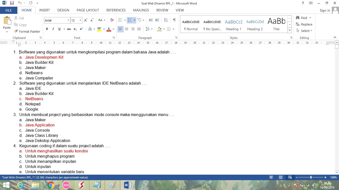 Latihan Terupdate: 25 Contoh Soal Pemrograman Web Kelas 11 Semester 2 Paling Akurat Latihan Terupdate: 25 Contoh Soal Pemrograman Web Kelas 11 Semester 2 Paling Akurat