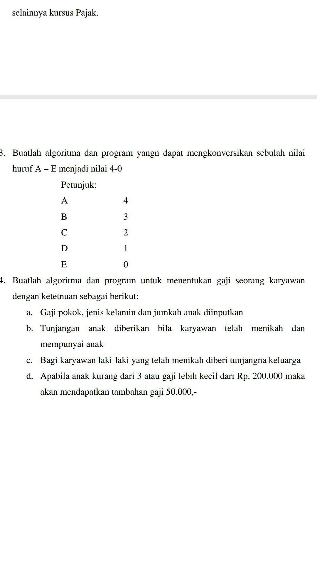 Lengkap! 15 Contoh Soal Pemrograman Dasar Semester 2 Kelas 10 Besert Jawabannya Agar Nilai A
