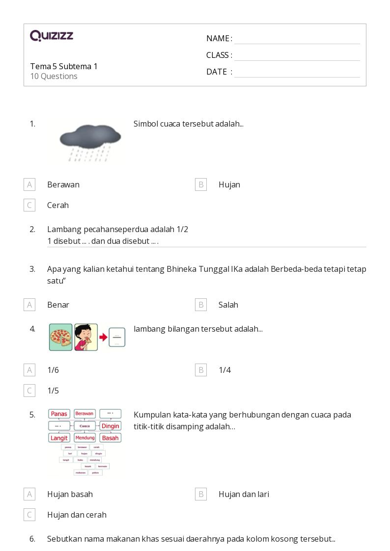 Rahasia Cepat Jawab Soal Tema 5 Kelas 3 Subtema 1 Revisi 2018 Agar Nilai Sempurna